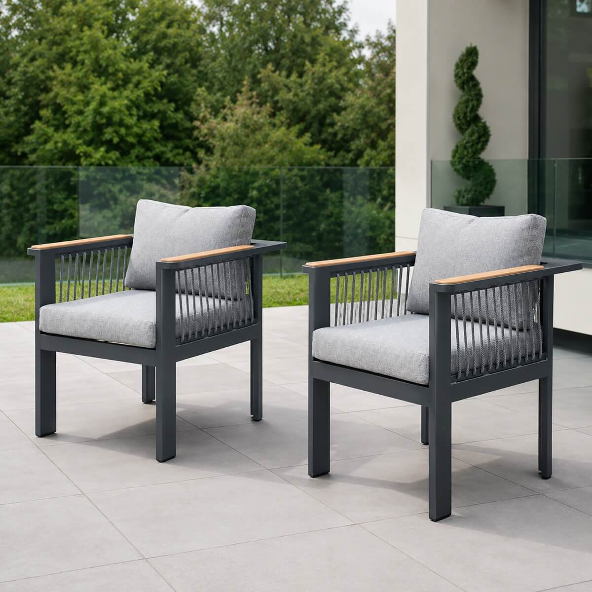 TALARA Aluminium Outdoor Dining Chair