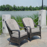 Parma Outdoor Rattan Chairs Set of 2 - PAC-009-KD