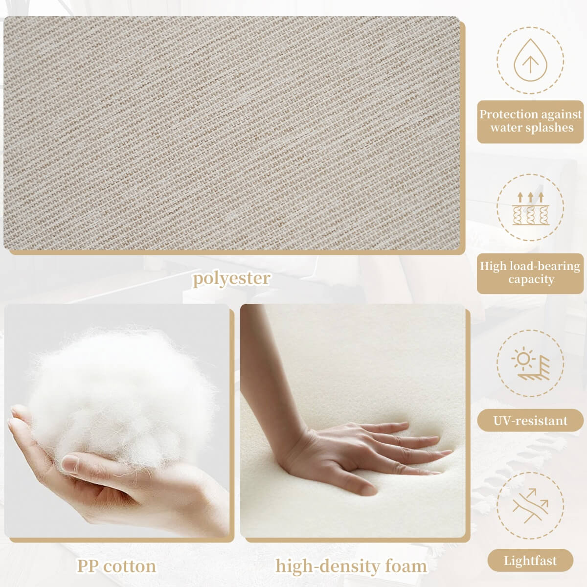 5–6 Seater Garden Lounge Set – 6-Piece Outdoor Patio Furniture with Adjustable Seating, Galvanised Iron Frame and 2 WPC Tables