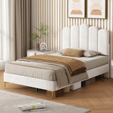 3ft Single Velvet Bed Frame - Scalloped Tufted Headboard, Storage Space