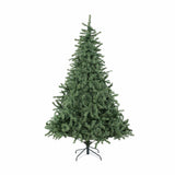 Realistic Full Green Artificial Christmas Tree - PVC Xmas Tree for Easy Setup & Indoor Festive Decoration, 6ft/7ft/8ft