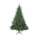 Realistic Full Green Artificial Christmas Tree - PVC Xmas Tree for Easy Setup & Indoor Festive Decoration, 6ft/7ft/8ft