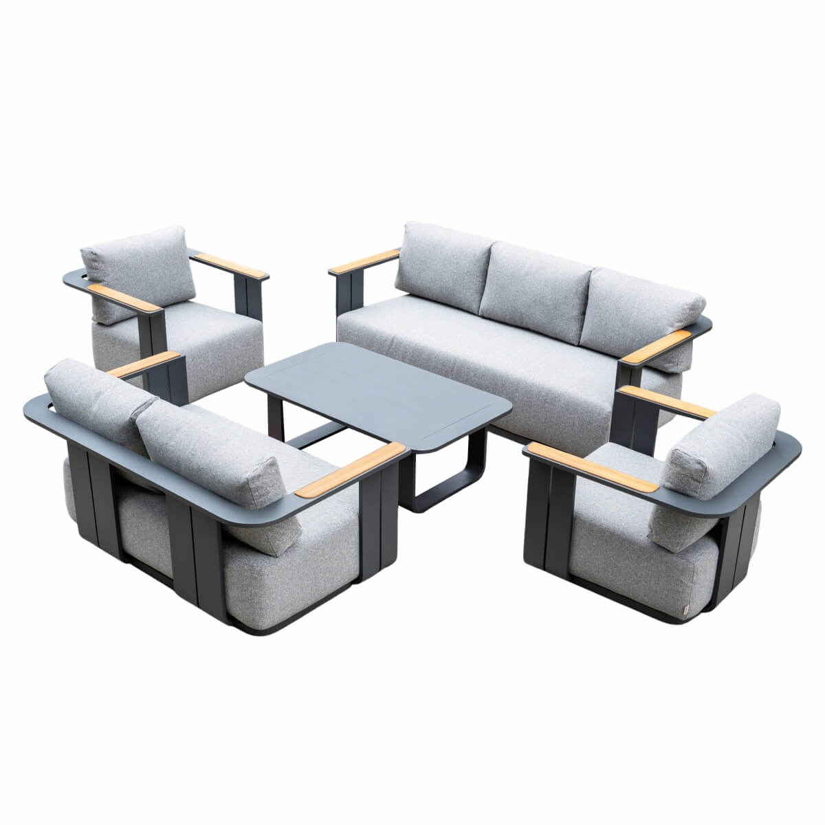 VAREL 5-Piece Sofa Set with TALARA Coffee Table (Full Set)