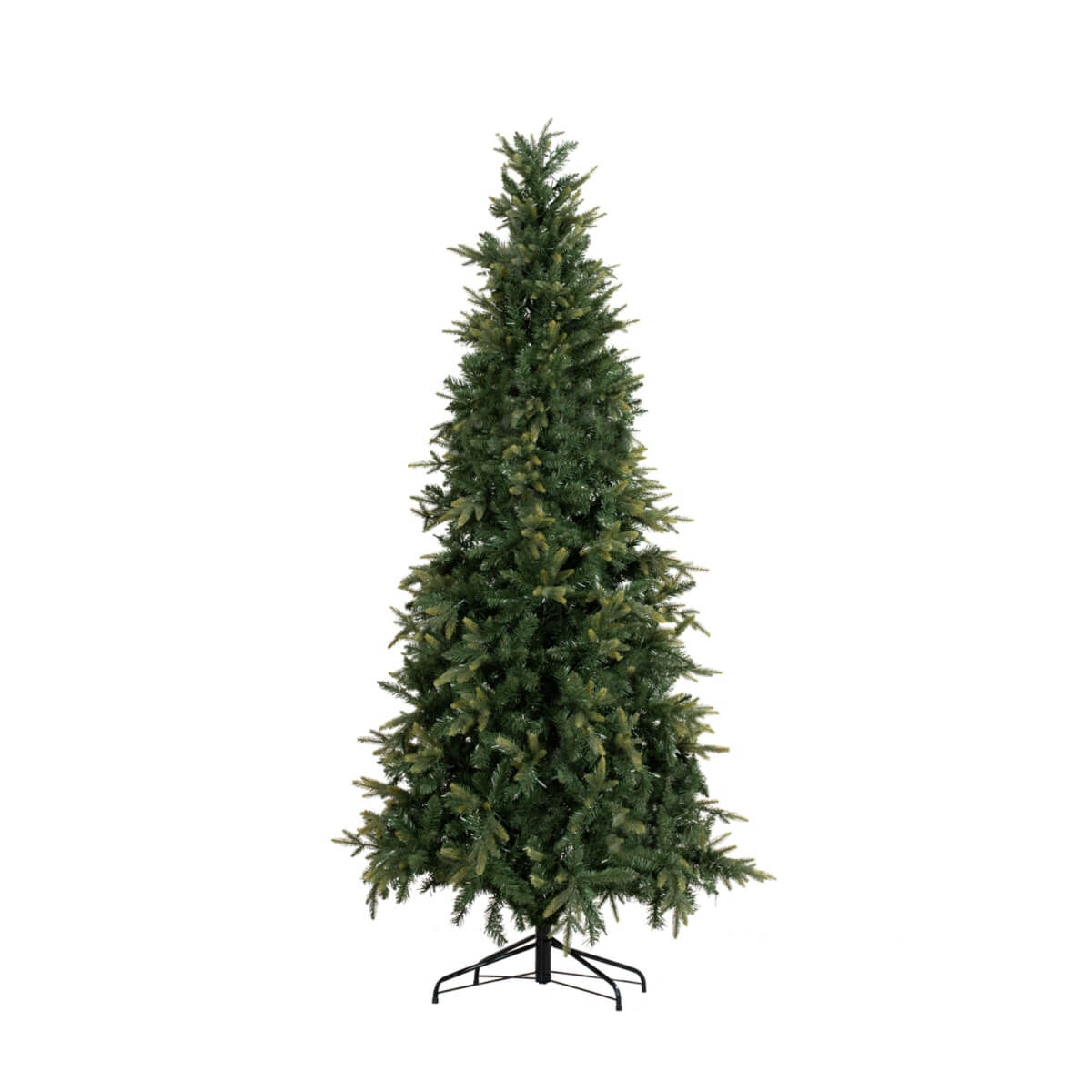 Pre-Lit Artificial Christmas Tree - Realistic Full Green Xmas Tree with LED Lights for Indoor Home Decoration