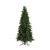 Pre-Lit Artificial Christmas Tree - Realistic Full Green Xmas Tree with LED Lights for Indoor Home Decoration