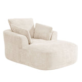 SOFTY Compressed Indoor Lounge Sofa Chair - Beige