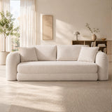 SOFTY Compressed Pull-Out Sofa Bed - Beige