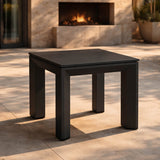 ARVE Aluminum Side Table (Ceramic Glass)