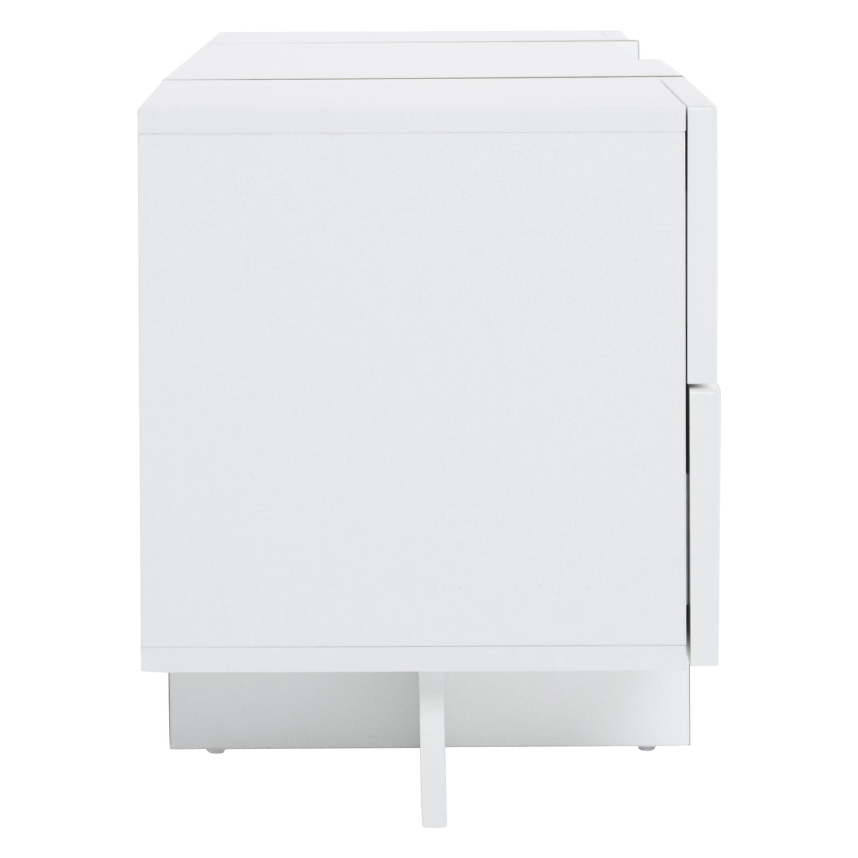 TV Stand for 85inch TV, Entertainment Center with Storage & Open Shelves, Embossed Pattern, White