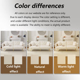 Modern 2-Seater Sofa Bed with 3-Stage Adjustable Backrest, Velvet