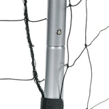 SPORTNOW Football Goal, 8ft x 5ft Garden Football Net, with Ground Stakes