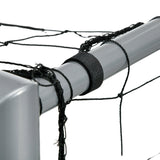 SPORTNOW Football Goal, 8ft x 5ft Garden Football Net, with Ground Stakes