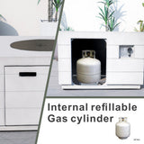 Stylish Square Outdoor Fire Pit Table - PAG-2140