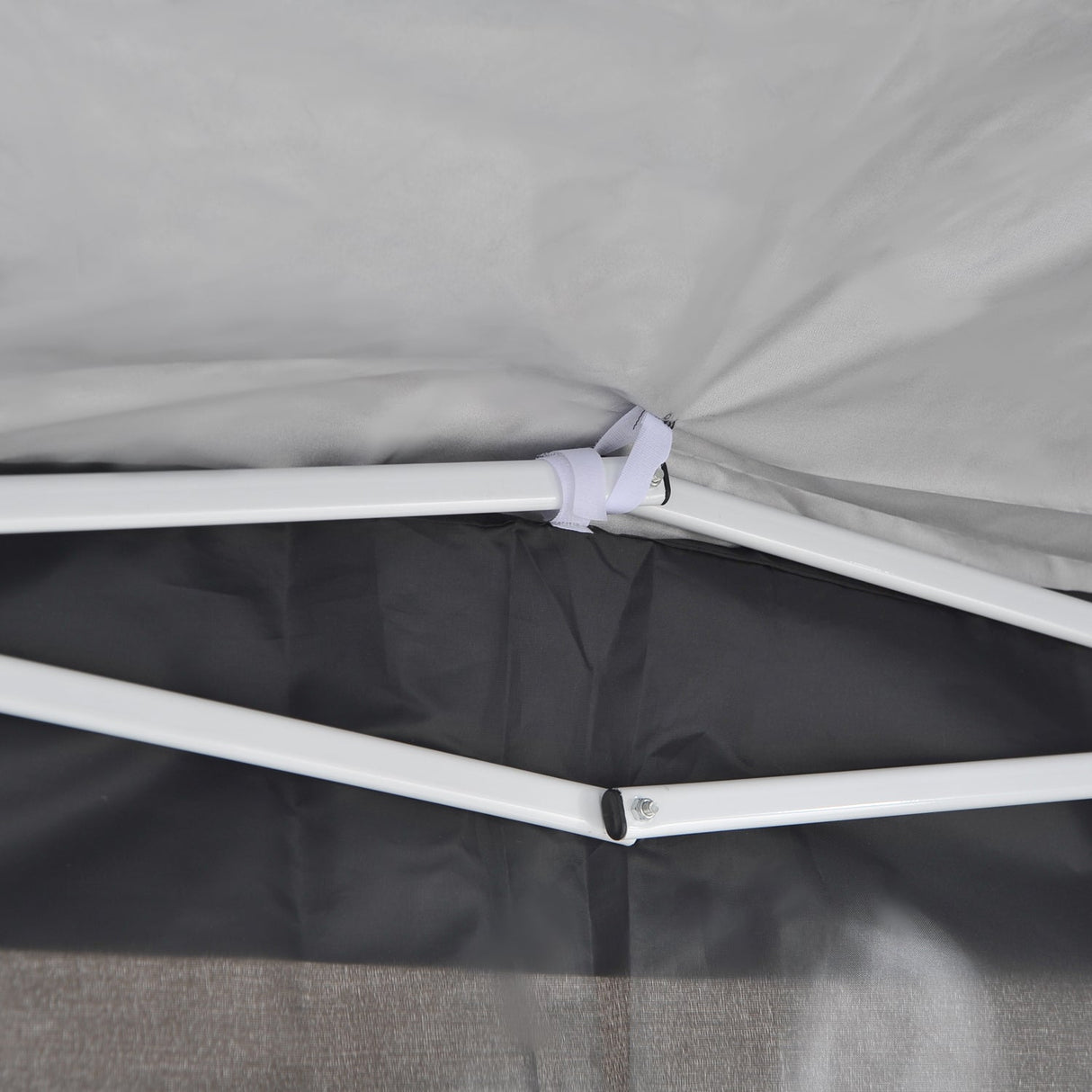 Garden Pop Up Gazebo 2 x 2 m, Water Resistant Awning Canopy with Sidewalls, Windows, Carry Bag, Black