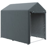 Temporary Garden Shed 179 x 120cm, Dark Grey