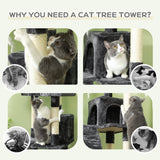 Cat Tree Multi-Level Activity Centre, Sisal