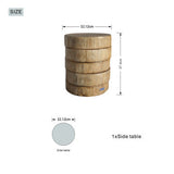 Outdoor Imitated Wood Side Table - PAT-2463ST