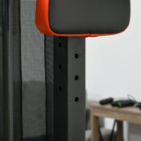 SPORTNOW Multi Gym Workout Station, 65kg Weight Stack, Sit Up Bench, Push Up Stand, Dip Station