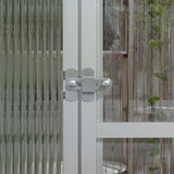 Greenhouse 8 x 6ft, Aluminium Frame