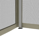 Pop Up Gazebo with 4 Mesh Sides, Carry Bag, Adjustable Height - 3x3m