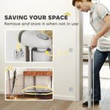 Retractable Stair Gate, Extends Up to 180cm Wide, Grey