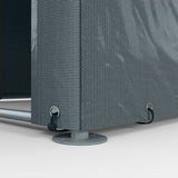 Outdoor Storage Tent 2.2 x 1.6m with Accessories - Dark Grey