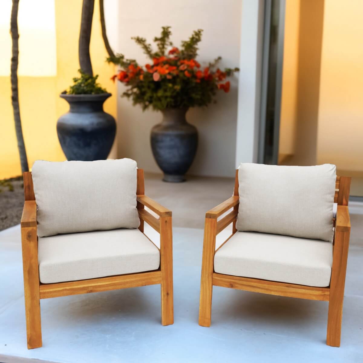 2-Seater Outdoor Set – Compact Garden Sofa Set for Patio or Balcony