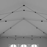 Garden Pop Up Gazebo, 3x6m Wedding Party Tent Marquee with Sidewalls, Windows, Carry Bag, White