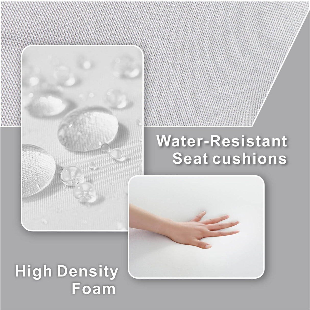 6-Seater Outdoor Fire Pit Dining Set – Rectangle Fire Pit Table for Garden and Patio