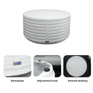 White Waterproof Outdoor Coffee Table - PAT-2462TA
