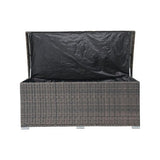 Medium Outdoor Rectangular Woven Rattan Storage Box - PA-3256M
