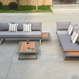 Outdoor Cushion Cover PC-6 - Weather-Resistant, Striped Design (2-Pack)