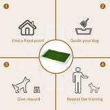 Puppy Training Pad, Indoor Portable, Artificial Grass, 63 x 48.5cm