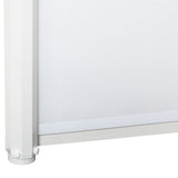Retractable Stair Gate, Dog Pet Barrier for Doorway, Staircase, Hallway - White
