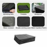 Waterproof Garden Furniture Cover - Heavy Duty Outdoor Patio Cover, All Season Protection
