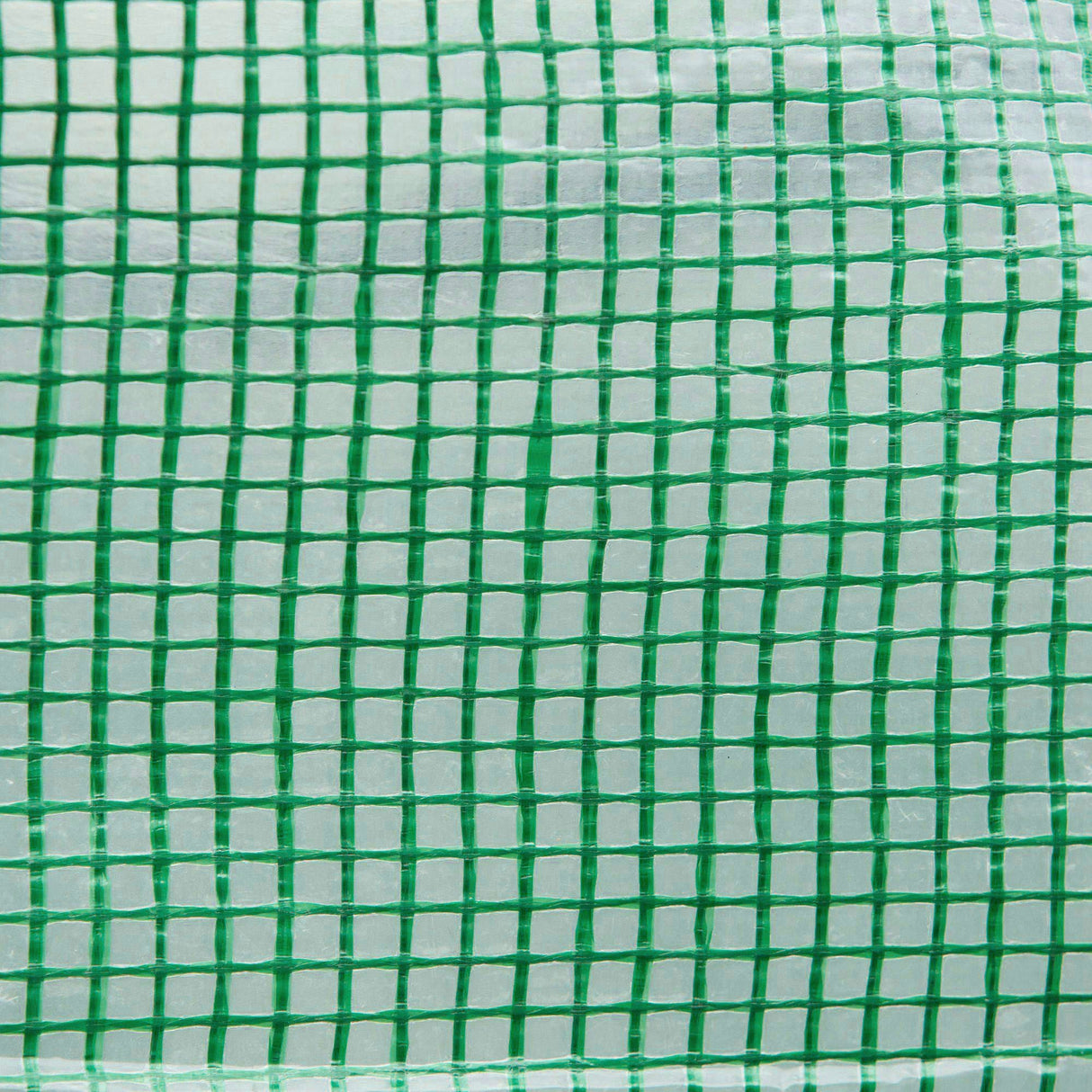 Polytunnel Greenhouse Walk-in Grow House Tent, Roll-up Sidewalls, Zipped Door, 12 Windows, 6x3x2m, Green