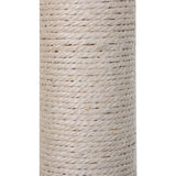 Cat Scratch Post with Bed, Sisal Scratching Posts Hammock Activity Centre, Grey
