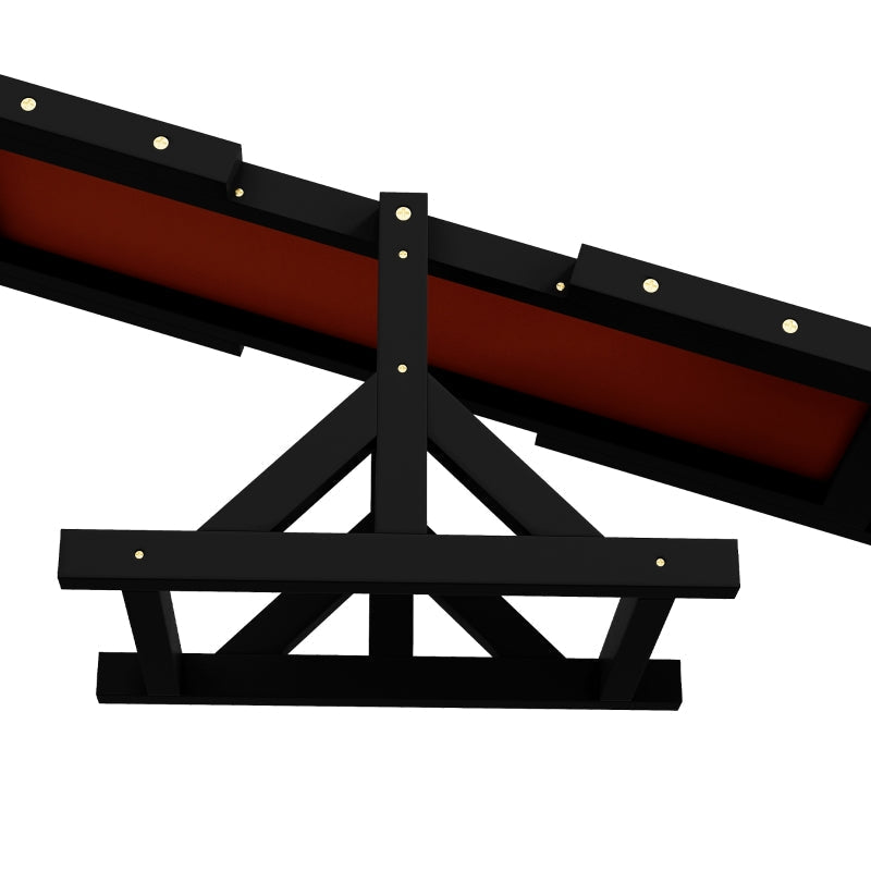 Pet Seesaw, Wooden Agility Equipment for Big Dogs - Black