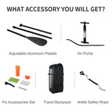 SUP Accessory Carry Bag for Paddle, Pump, Leash - Inflatable Paddle Board