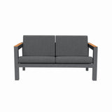ARVE 2-Seater Outdoor Sofa – Modern Aluminium Garden Sofa · Premium Comfort