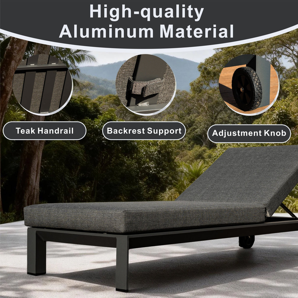 ARVE Aluminum Sun Lounger