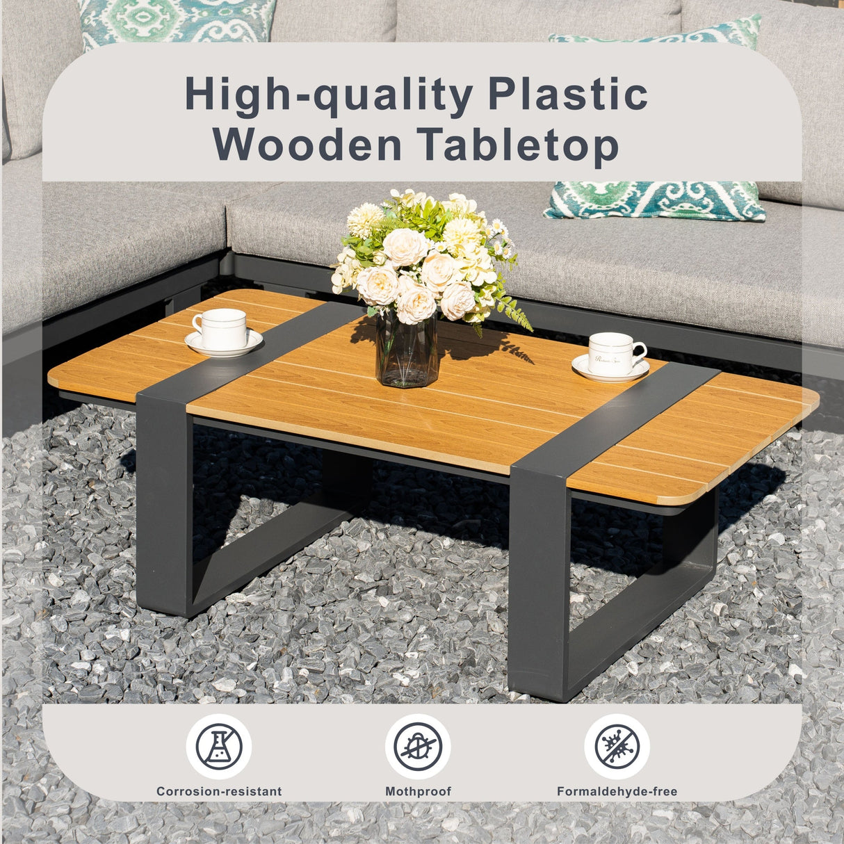 ARVIA Aluminum Coffee Table