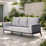 AUREL Aluminium 3-Seater Outdoor Sofa