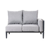 AUREL Aluminium Modular Armrest Sofa (Left & Right)