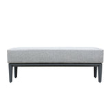AUREL Aluminium Modular Bench Ottoman