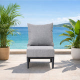 AUREL Aluminium Modular Middle Sofa
