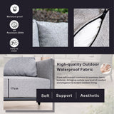 AUREL Aluminium Outdoor Armchair