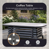 AUREL Aluminium Outdoor Coffee Table