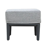 AUREL Aluminium Square Ottoman