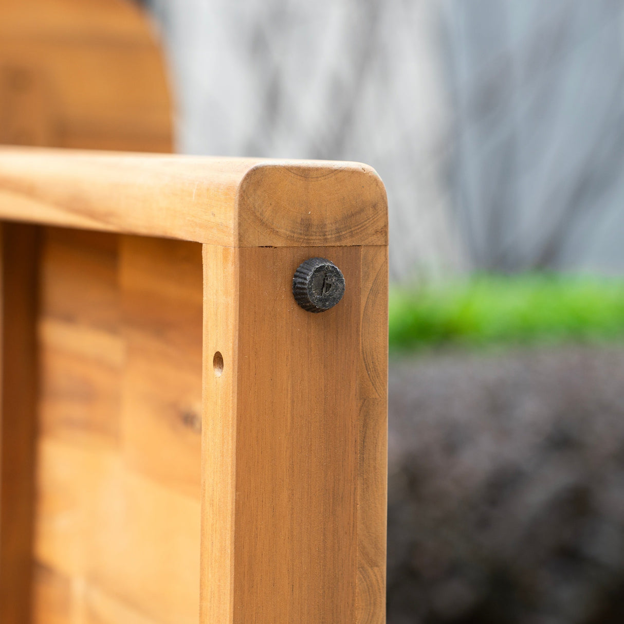 CAVEN Solid Wood Outdoor Dining Table - 2.2m